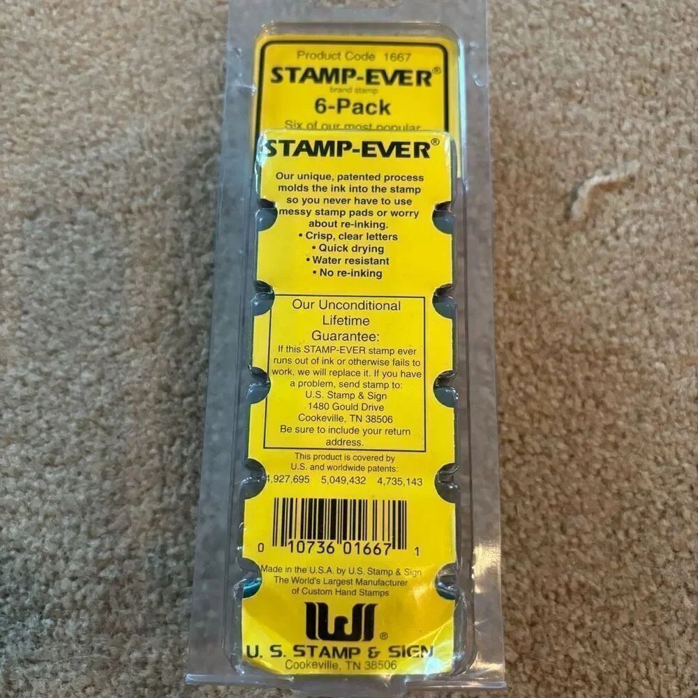 Stamp-Ever 4 Pack Set - Picture 4 of 6